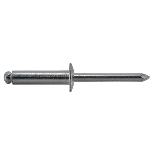 Midwest Fastener Blind Rivet, Dome Head, 1/4 in Dia., 1/2 in L, Aluminum Body, 50 PK 53945 - main